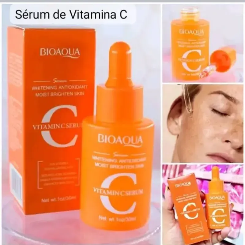 Serum Bioaqua de Vitamina C 20% y ácido hialurónico 5%