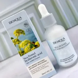 Serum facial Bioaqua  de Ácido hialurónico con algas marinas