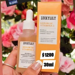 Serum facial LUCKYLILY de Vitamina C 