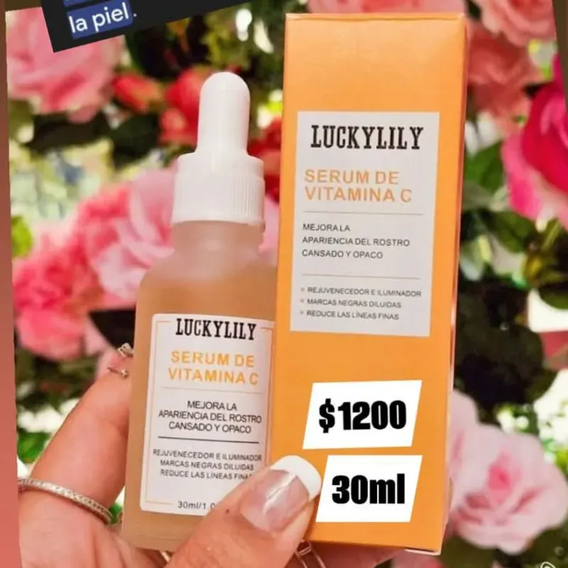 Serum facial LUCKYLILY de Vitamina C 