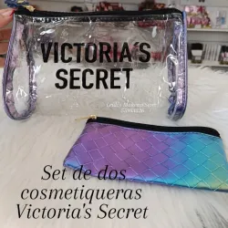 Set de dos cosmetiqueras Victoria's Secret