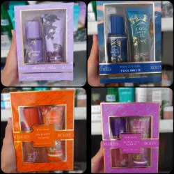 Set de perfume y crema mini
