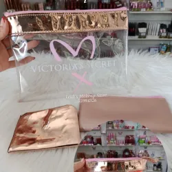 Set de tres cosmetiqueras Victoria's Secret