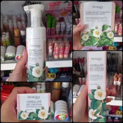 Set facial Bioaqua con extracto de Camelias  