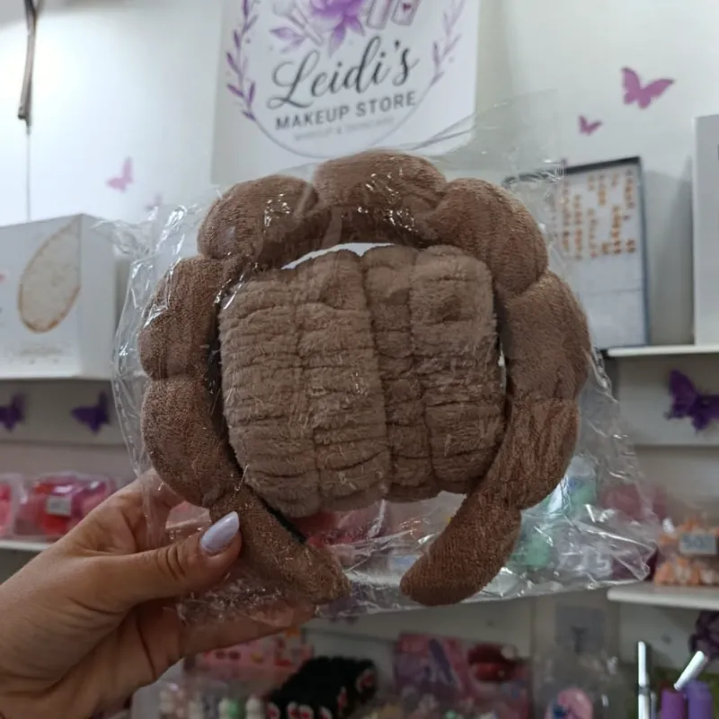 Set para Spa en casa, set de cintillo + muñequeras (diademas)