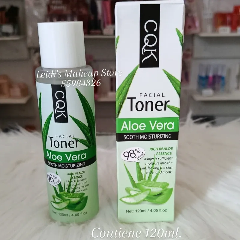 Tónico facial de Aloe Vera