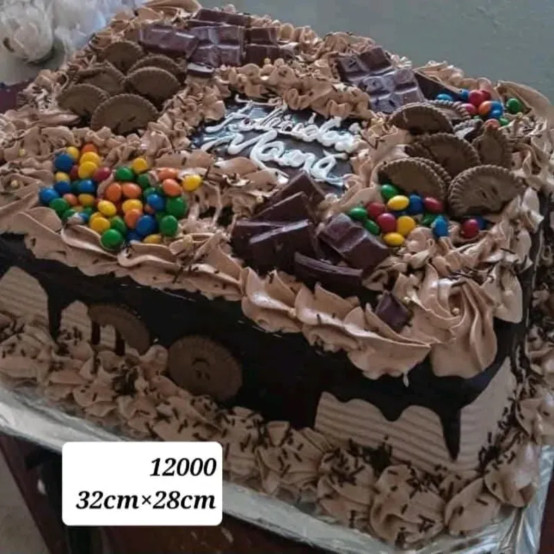 Cake cuadrado de confituras 🎂✨