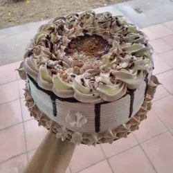 Cake de chocolate bombón y leche condensada 
