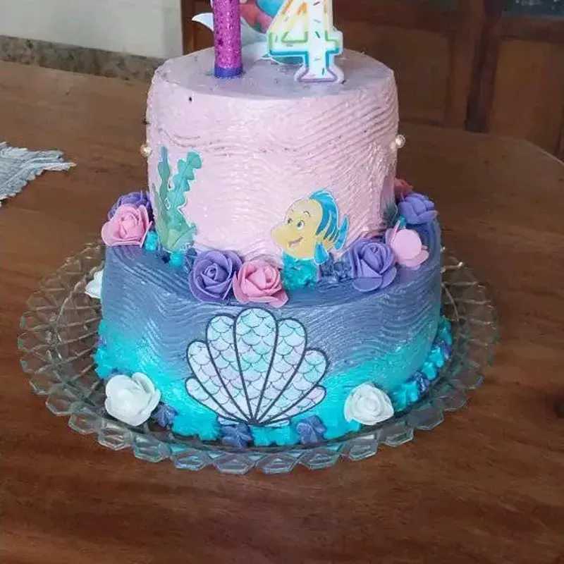 Cake de dos pisos 