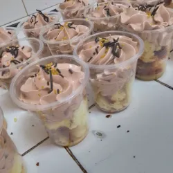 Vasos de dulce 🥞 sencillos 