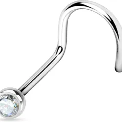 Nostril piercing plano