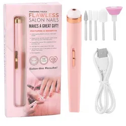 Mini Máquina de Uñas Recargable