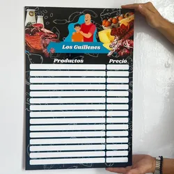 Pizarra de PVC
