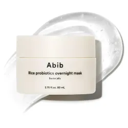 Probióticos de arroz, máscara de gelatina 