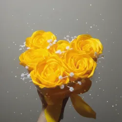 Cesta corazón eterno