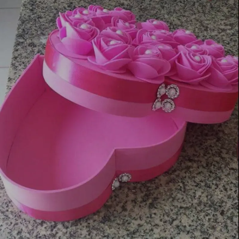Corazón de flores
