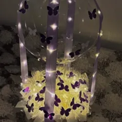 Globo de mariposas 