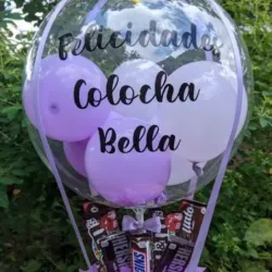 Globo de golosinas 