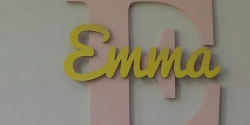 Letras para la pared 
