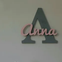 Letras para la pared 