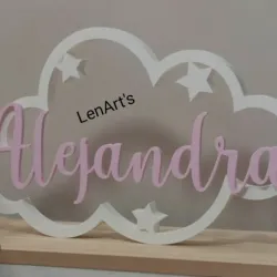 Nube personalizada transparente