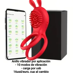 Anillo vibrador por aplicación