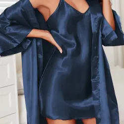 Conjunto de bata y babydoll