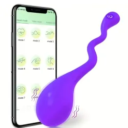 Huevo vibrador por aplicación