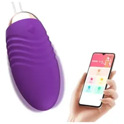 Huevo vibrador por aplicación