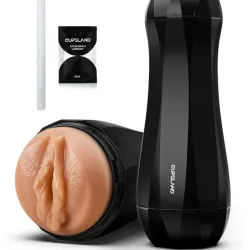 Masturbador masculino+ lubricante y varilla de secado