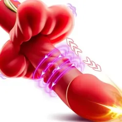 Vibrador con rotación y mov. telescópicos