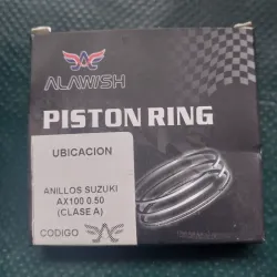 ANILLOS SUZUKI AX 100 (A 0.50)