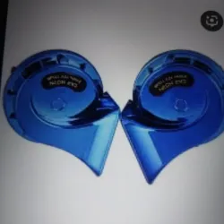 Corneta caracol azul