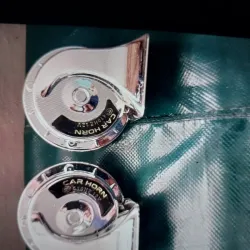 Corneta caracol plateada 