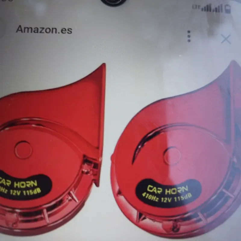 Corneta caracol roja 