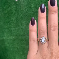 Anillo de compromiso 💍 de oro 10k para mujer