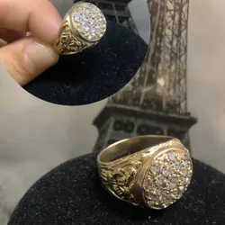 Anillo de oro de  hombre ⚜️🥷