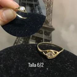 Anillo de oro de mujer ⚜️💍