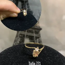 Anillo de oro de mujer ⚜️💍