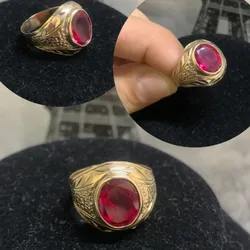 Anillo 💍 fundido de hombre