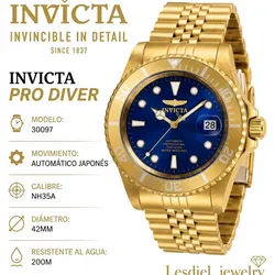Reloj invicta original ⏰