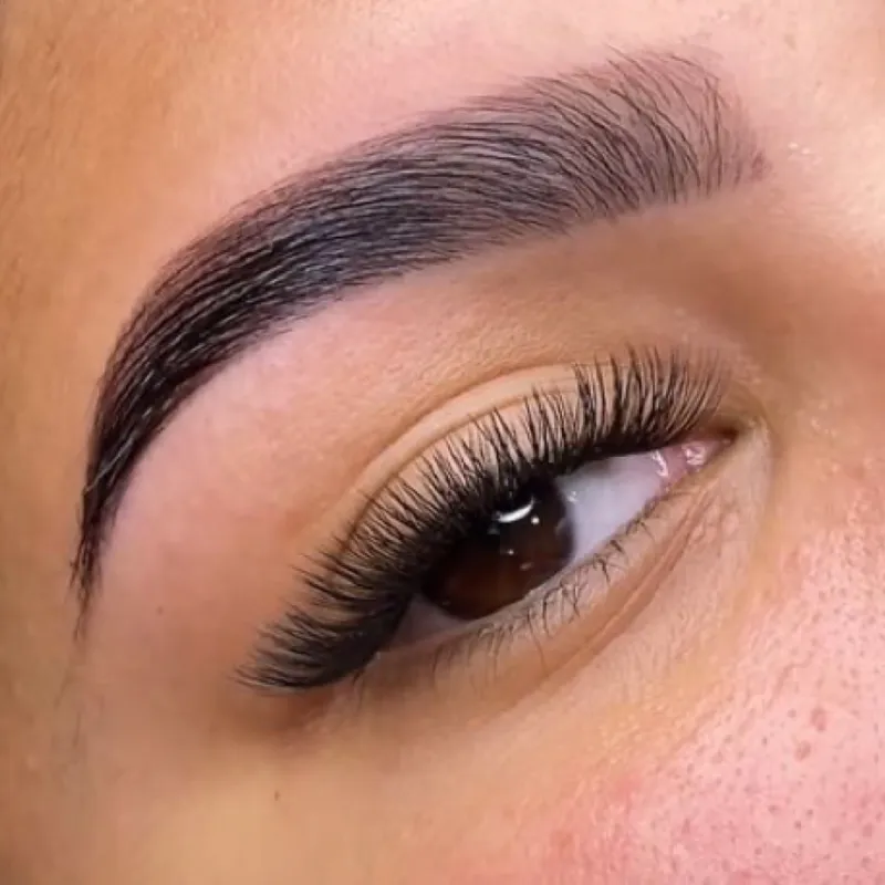 Extensiones de Pestañas 3D / Volumen Ligero