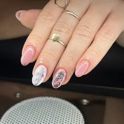 Manicura Spa con Base Rubber (uña larga)  