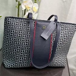 Tommy Hilfiger azul Bolso Grande