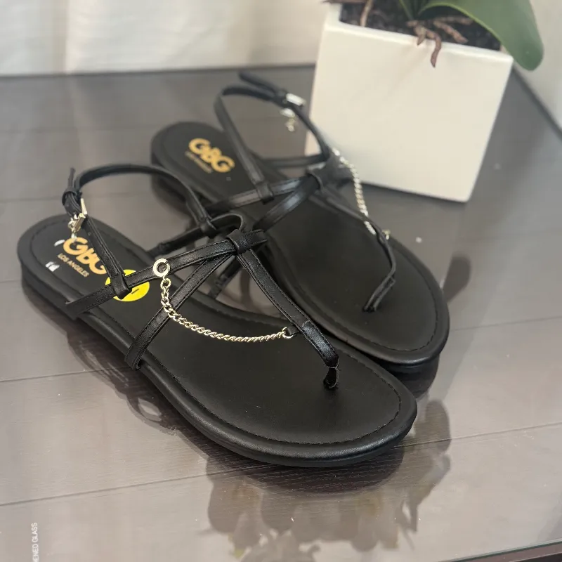 GUESS sandalias negras 