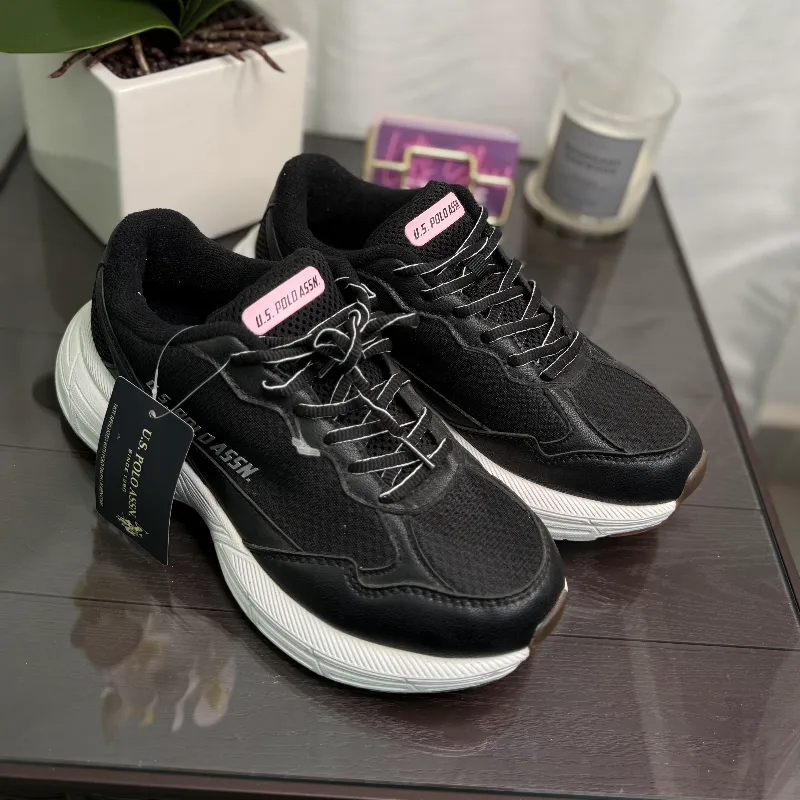 POLO Zapatillas de mujer negras 