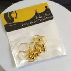 Adornos para trenzas (Arito y bolitas)