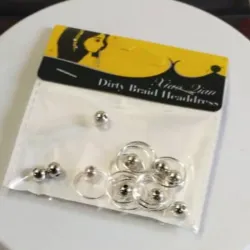 Adornos para trenzas (Arito y bolitas)