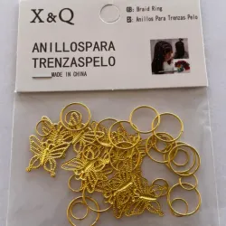 Adornos para trenzas (Mariposa)