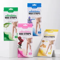 BANDAS DEPILATORIAS CON CERA INCLUIDA